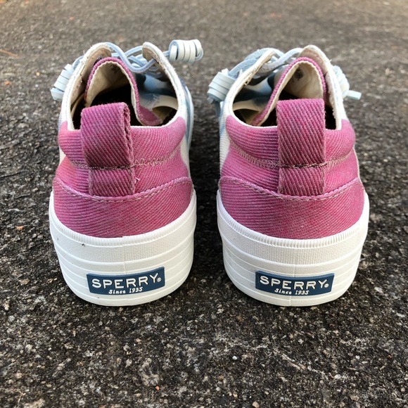 Sperry Crest Vibe Platform Tye Due Women’s Sneaker NWOT - Picture 4 of 7